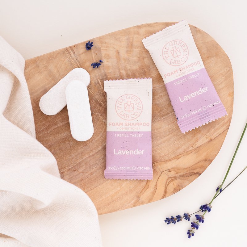Refill set Shampoo Tablets – Lavender and Jasmine