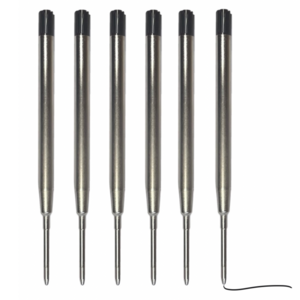 green-goose Kurk Pen Navulling - 6 Stuks - Zwart
