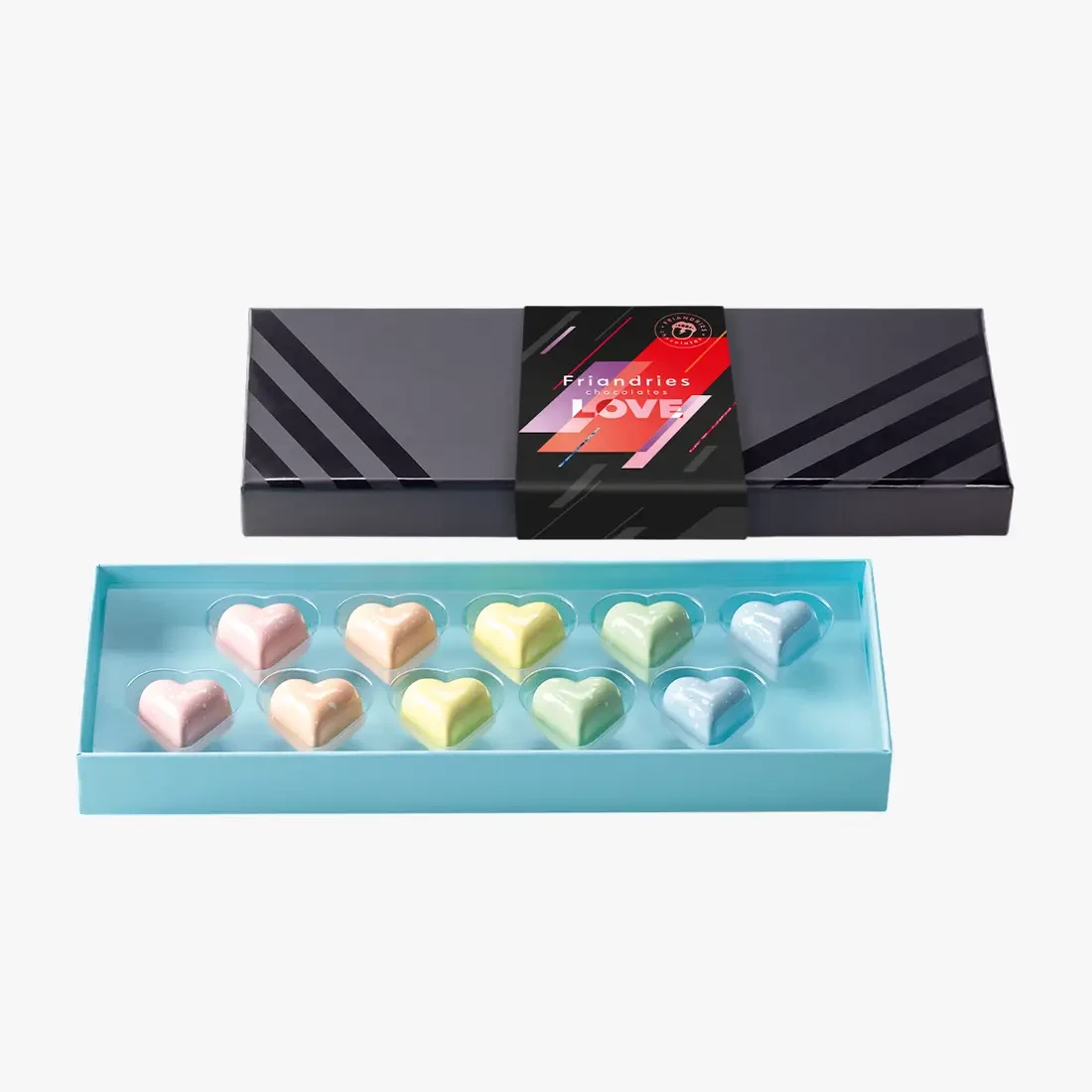 Chocolate Bonbons - Mashmallows - Love Collection  (10pcs)