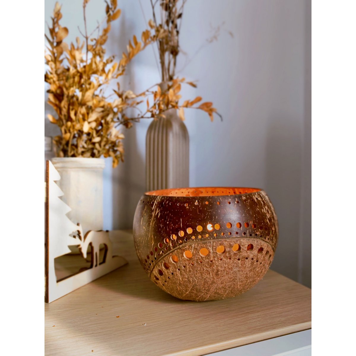 Decoration Candleholder "Water" | Natural & Yoga Inspired