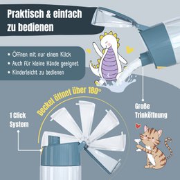 Kinderwaterfles, lichtgewicht waterfles - brandweer