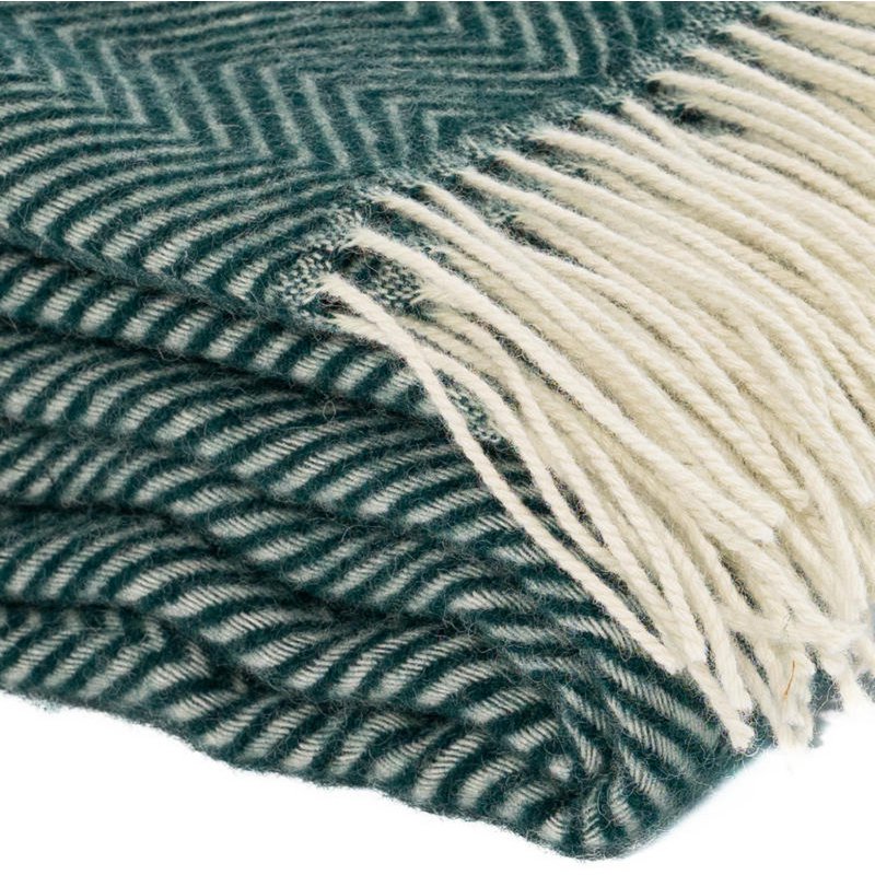 Plaid WOOOL - Manhattan (Vert)