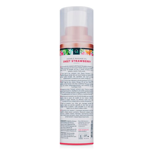 Exotiq - Massageolie Sweet Strawberry - 100 ml