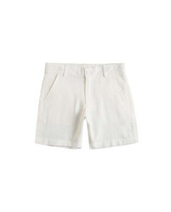 Effen bermudashort met zakken voor jongens F142-21207173