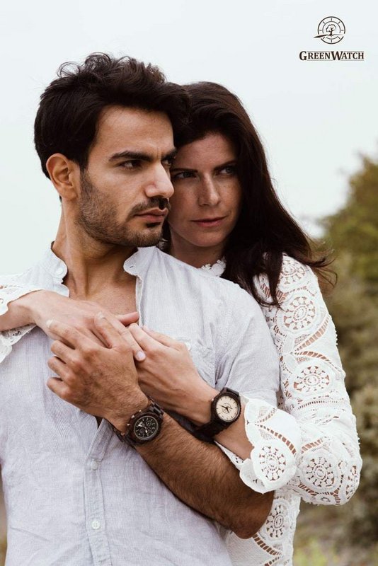 Greenwatch | Timer | Træur Unisex | Ibenholt