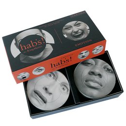 A set of black and white images of baby faces and expressions, arranged in a grid pattern. The product is titled "got it! / Emotion / VE 3" and is categorized as Kids Toys.