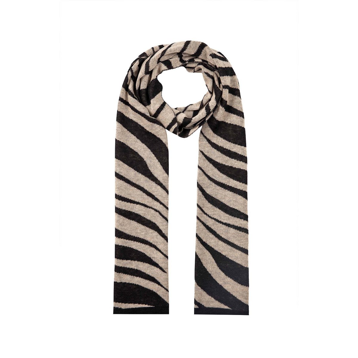 Tiger chal negro-beige