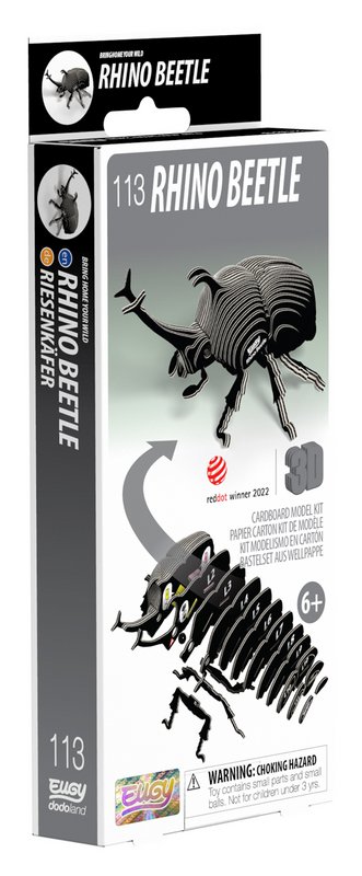 EUGY 3D-puslespil - Rhinoceros Beetle