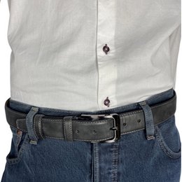 Monogramm Ledergürtel | Echtes Leder | Herren & Damengürtel | 3,5 cm | 8 Farben