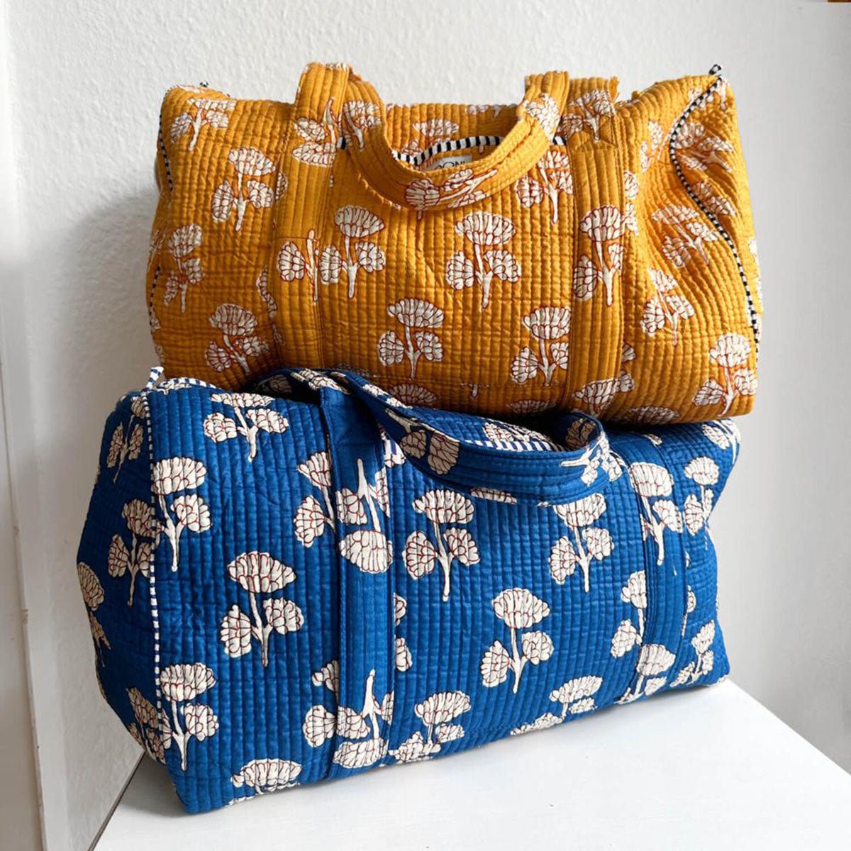 håndgemachte Baumwolltasche "Mystic Flower"