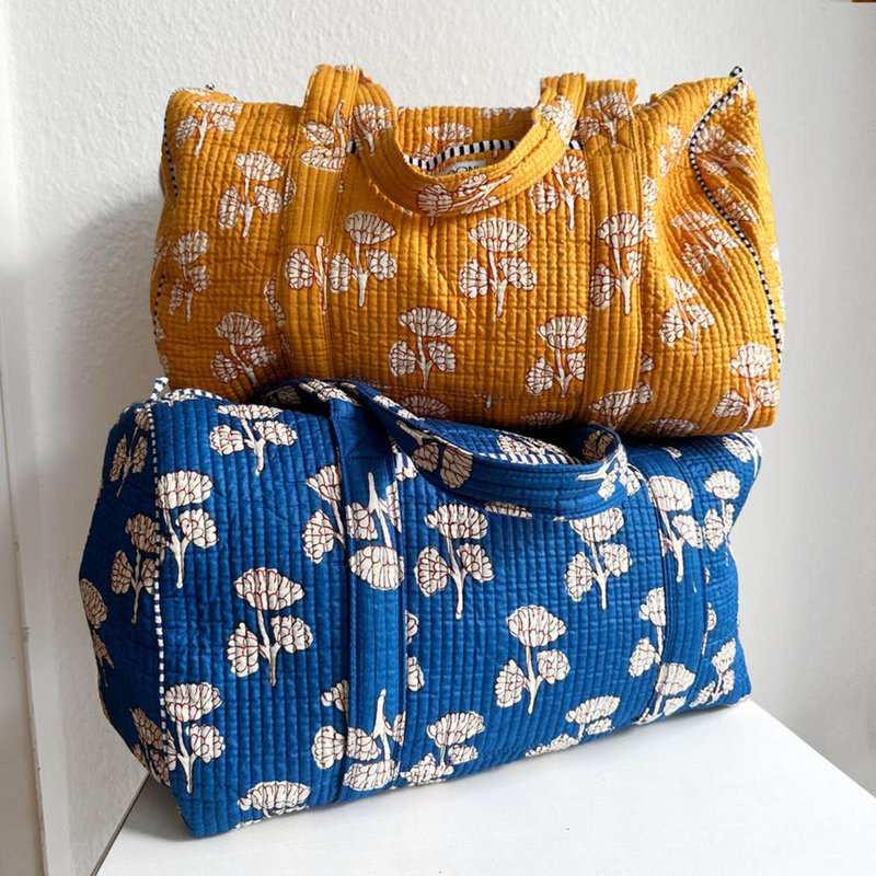 handgemachte Baumwolltasche „Mistyczny kwiat”