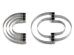 Stainless steel coaster can be folded out