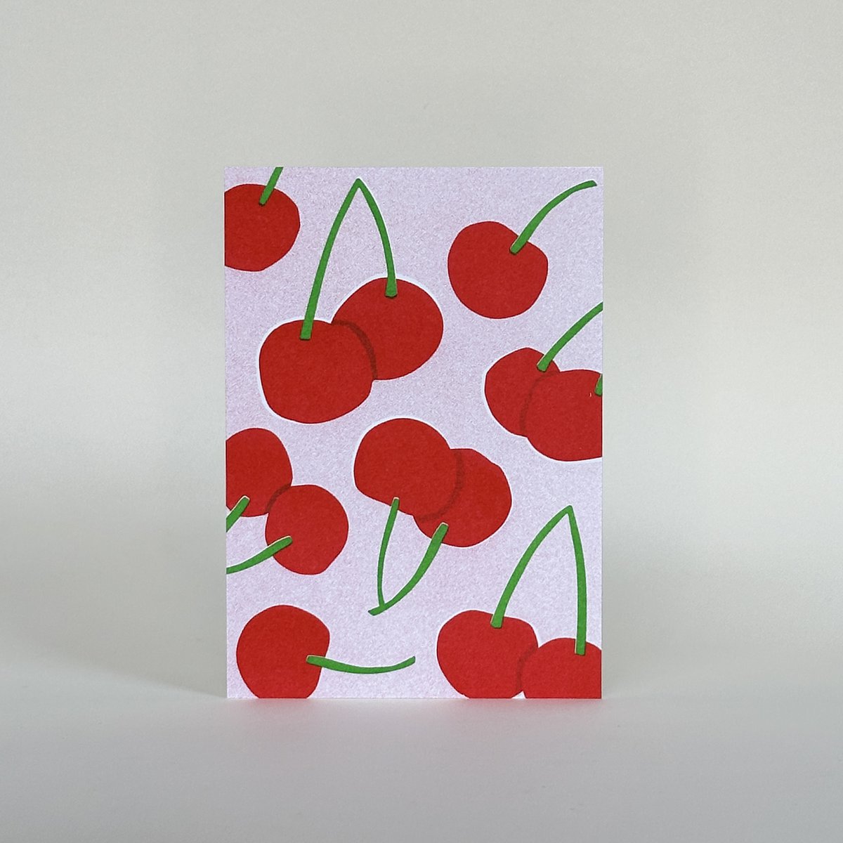 Risography Postcard - Wiśnie - Din A6