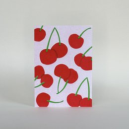 Risography Postcard - Wiśnie - Din A6