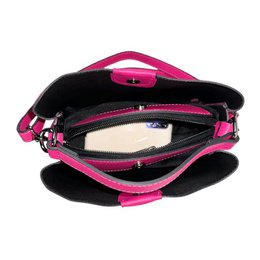 Borsa a Mano da Donna in Pelle Fiore e Crosta 57791