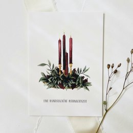 Postkort - Adventsarrangement
