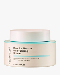 ECOLLINE Clean Beauty Dermocosmetische Hydraterende Crème| Barrièreherstel met Manuka-honing en Marula-olie | KOREAANSE Huidverzorging