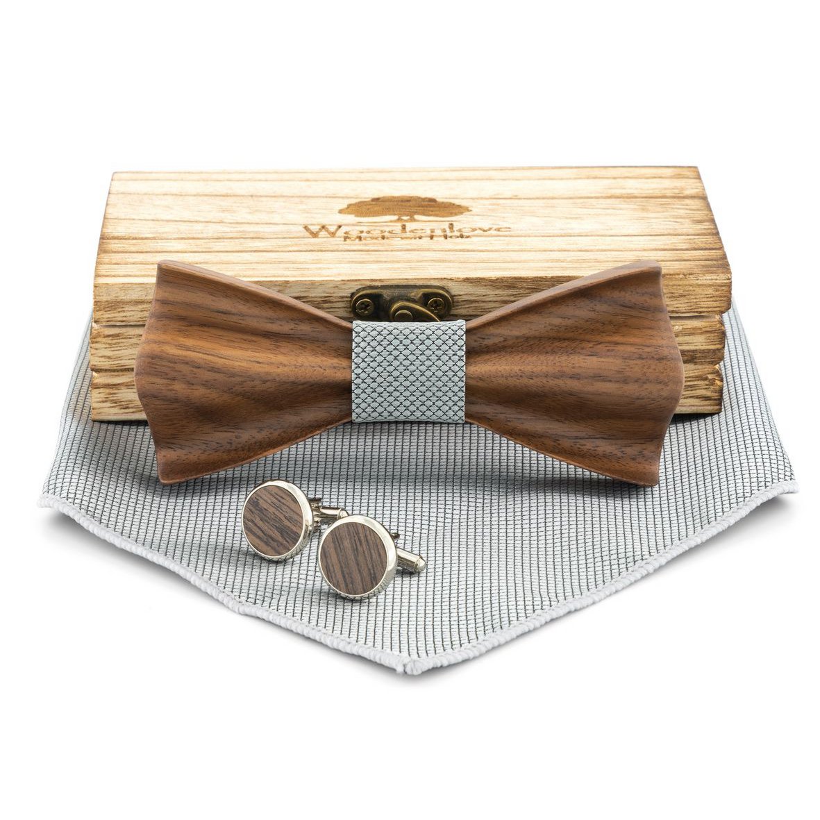 Noeud papillon en bois premium "bow"