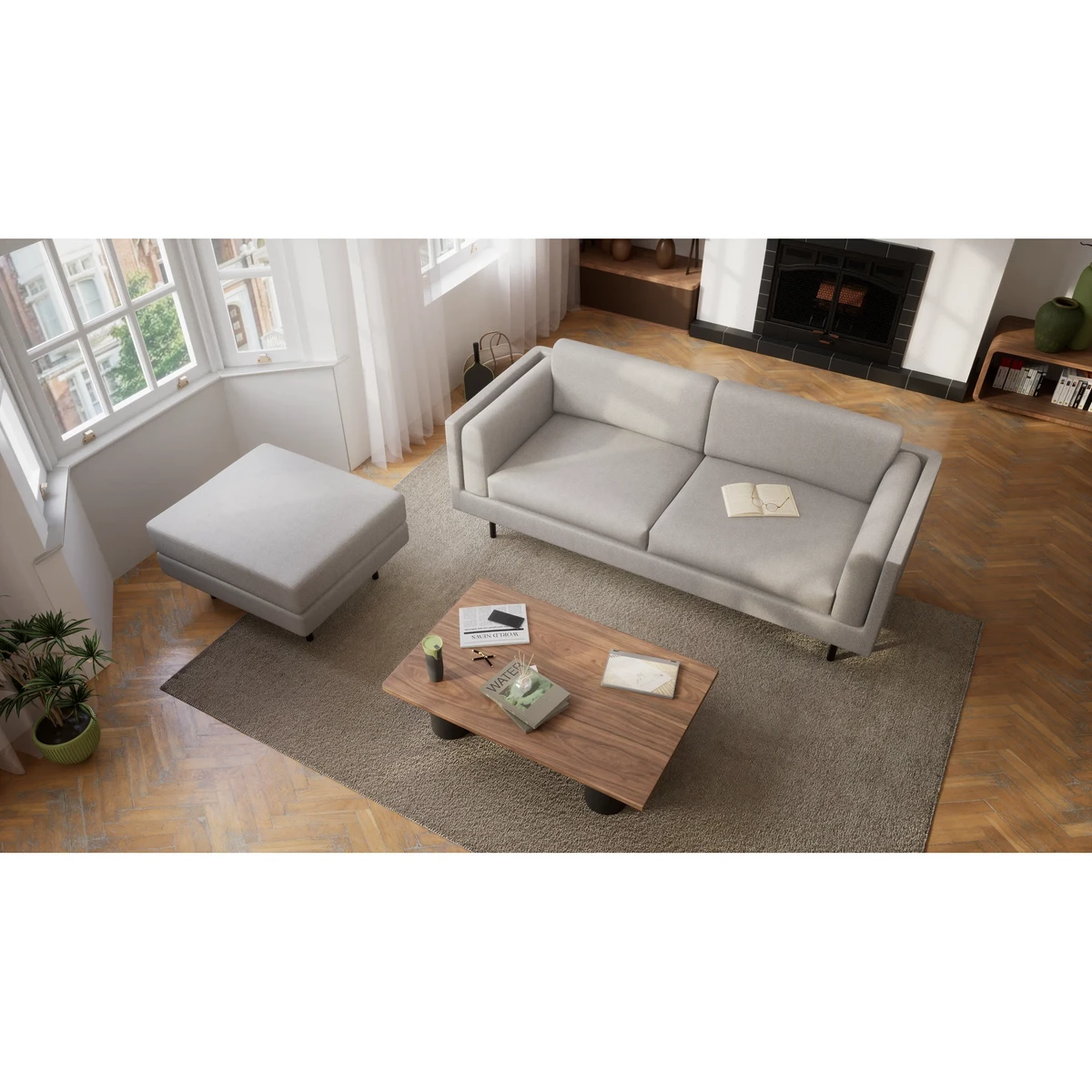 3-Seater Sofa CHELSEA - Cream