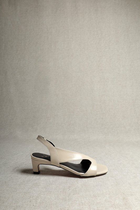 JULIET LATTE – Sandale mit Slingback-Absatz