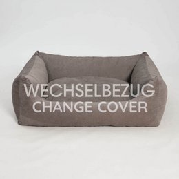 Wechselbezug Hundebett Box Bett Madison stone