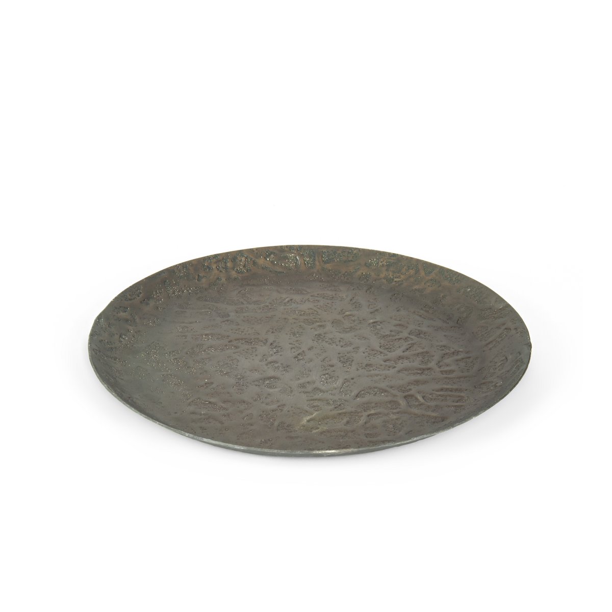 Decoratief metalen dienblad, 39x39 cm, decosiluet