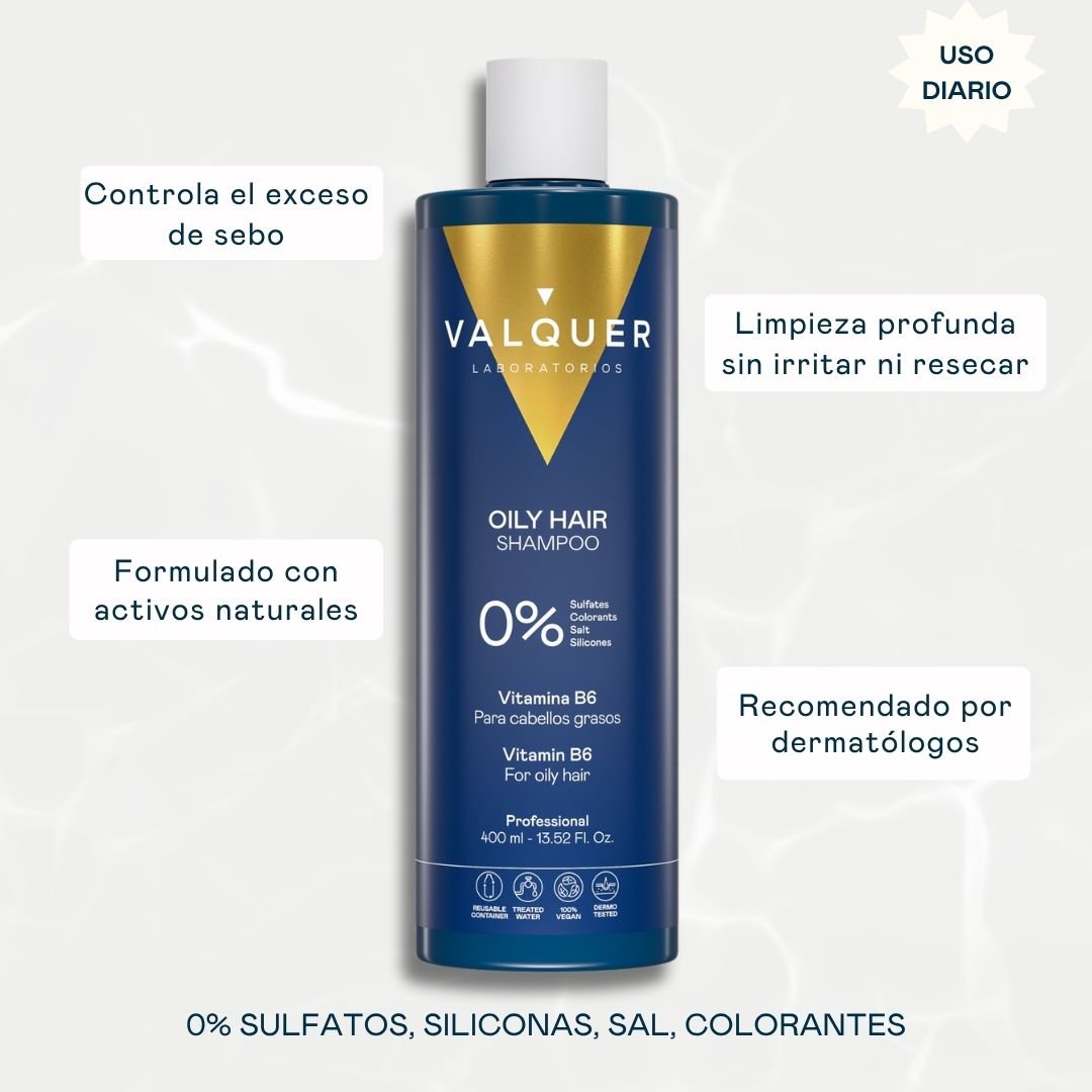 Shampoo voor vet haar - 0% sulfaatvrij