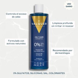 Shampoo voor vet haar - 0% sulfaatvrij