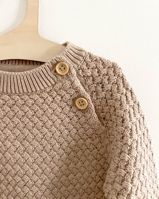Strikket sweater