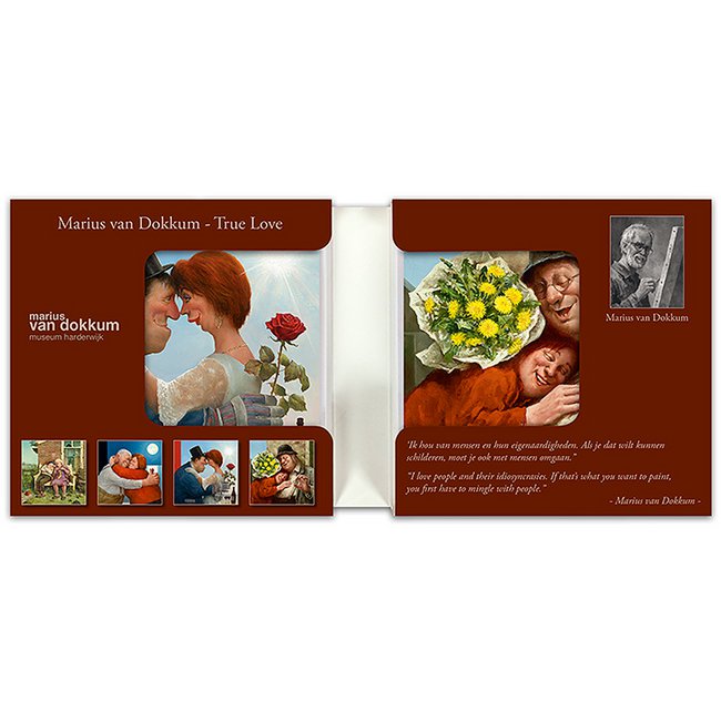 Card folder - Marius van Dokkum, True love