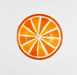 Tropical Bowl Tray 12x5 Orange