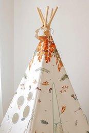 Tipi en mattenset "Forest Friends"