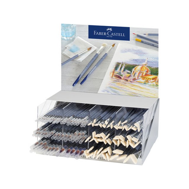 Brushes FC Goldfaber in disp. 110 pieces flat and round assorted FC-281802 10 x 4005402818020 retail price 1.99