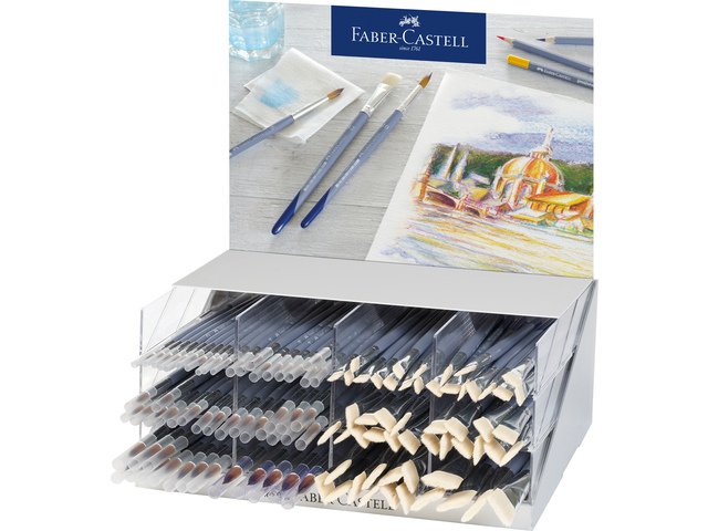 Brushes FC Goldfaber in disp. 110 pieces flat and round assorted FC-281802 10 x 4005402818020 retail price 1.99