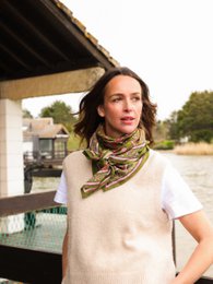 Foulard Adulte Delhi Menthe 100 cm