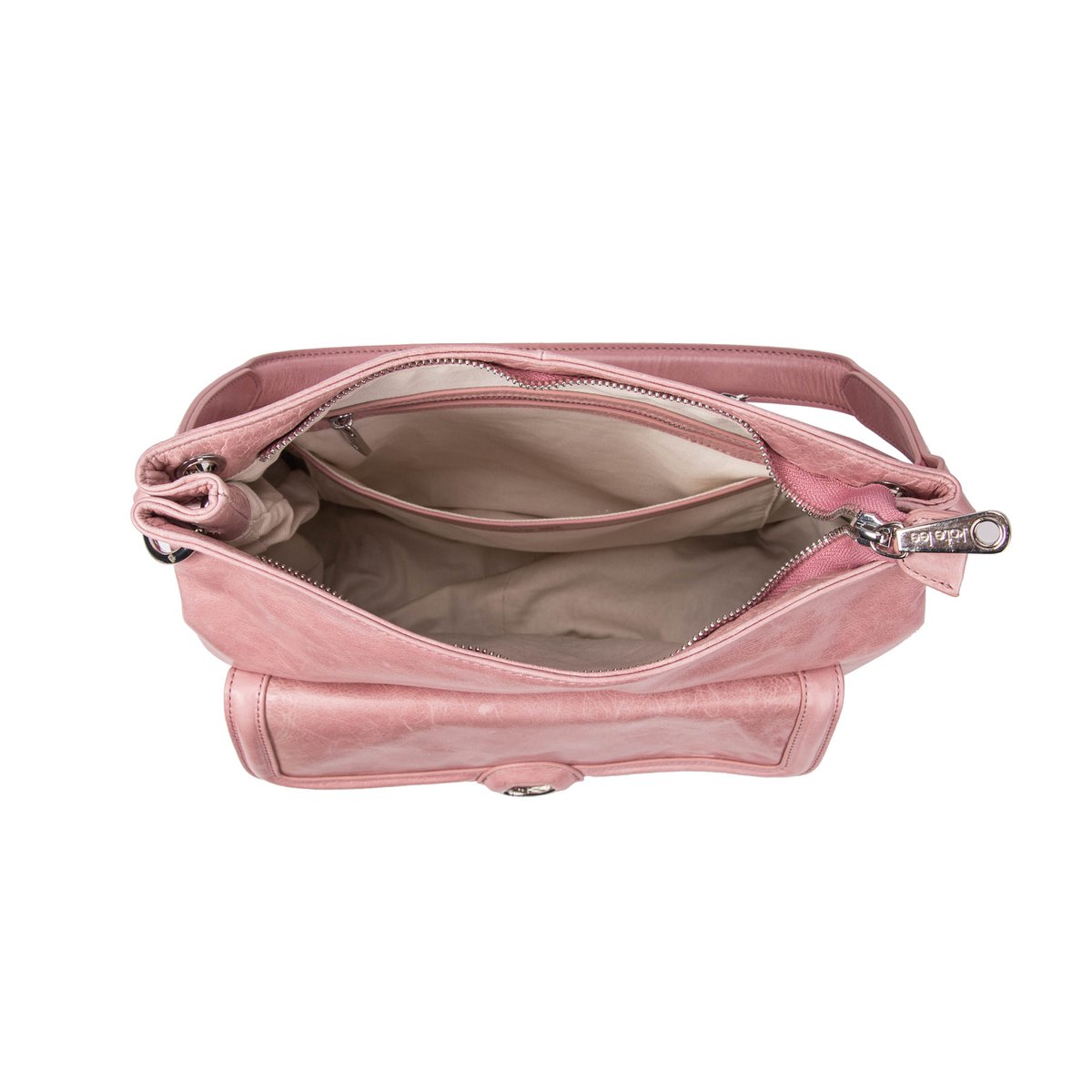 Ully Pink Hobo Ledertasche