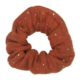 Scrunchie med en knivspids guld
