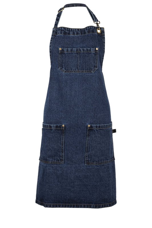 Delantal DENIM multibolsillos - 75x85 cm