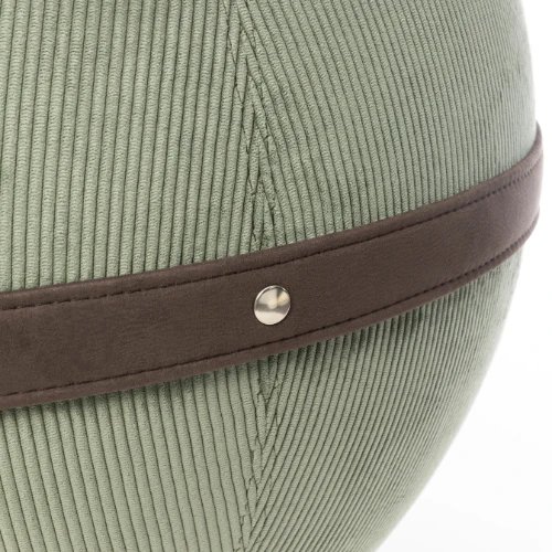 Sage ribbed velour bloon - Regular