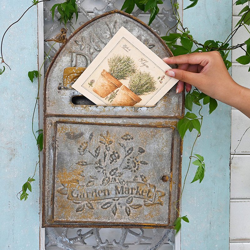 Post -Box -Gartenmarkt 40 cm Isabelle Rose
