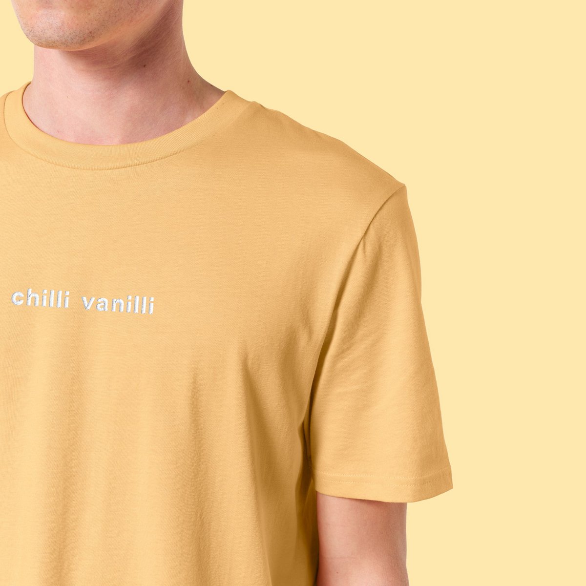 Koszulka unisex CHILLI VANILLI wykonana z bawełny organicznej