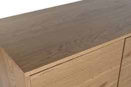 BUFFET MDF MÉTAL 160X45X75 NATUREL MB203020