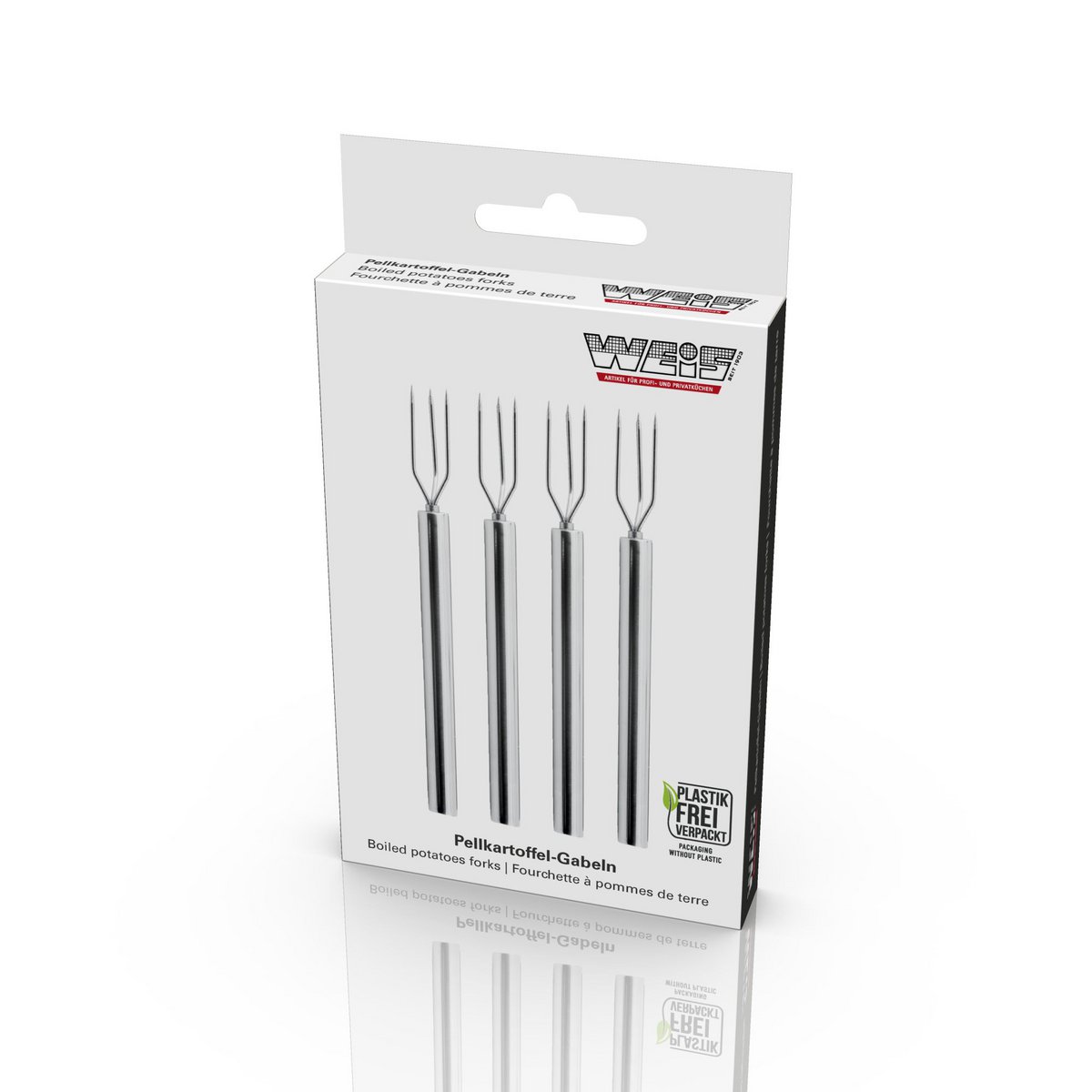 Jacket potato forks made of stainless steel - Set 4