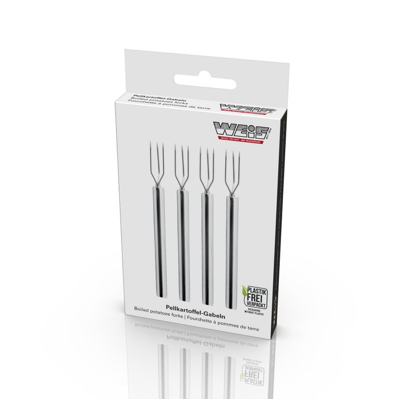 Jacket potato forks made of stainless steel - Set 4