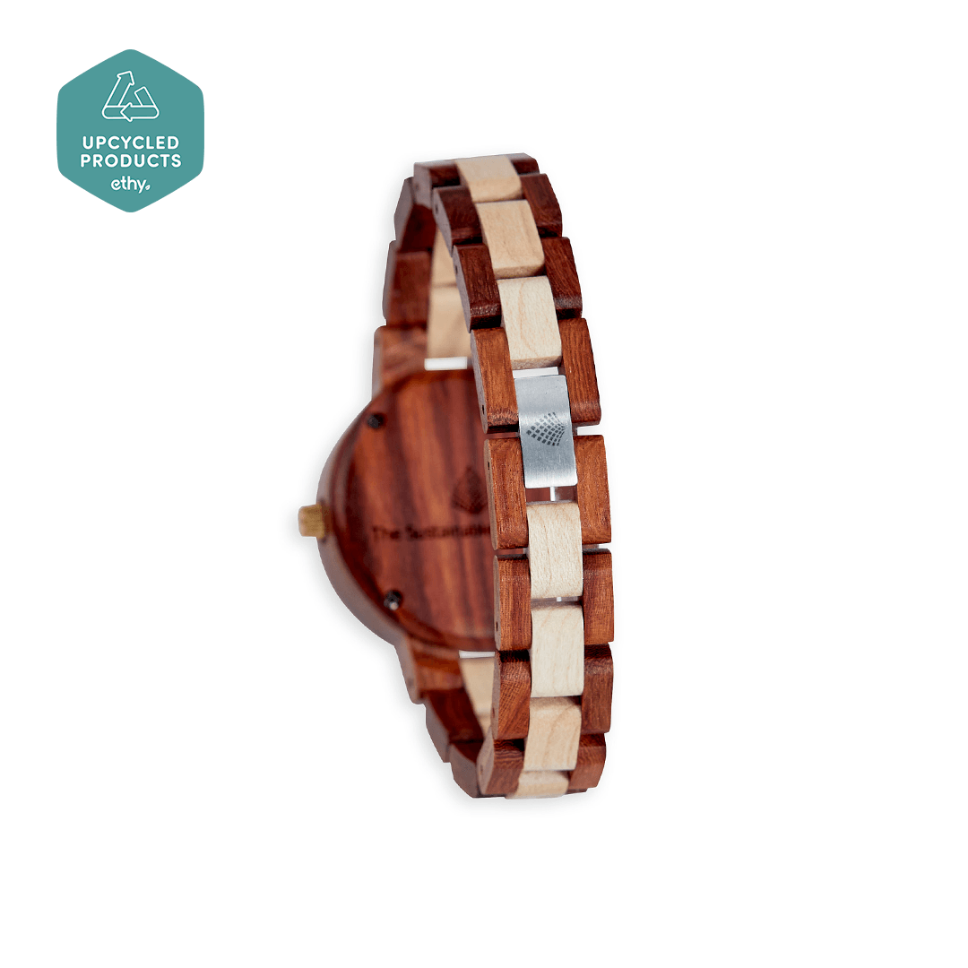 Wooden Wrist Watch, Unique Gifts For Her, Womens Wristwatch, Giftable Accessories, Watch With Gift Box, Holiday Gifts For Her ~ The Hazel