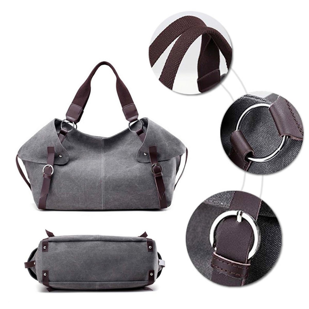 AnBeck Women's Handbag Canvas Shoulder Bag (2 Color Options)
