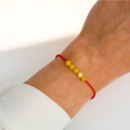 Crimson glød fem armbånd