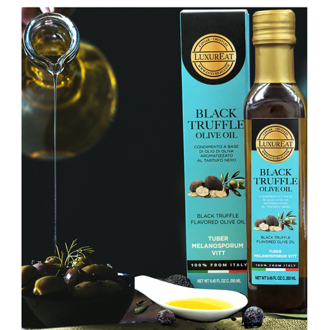 Extra virgin olive oil with black truffle 250 ml