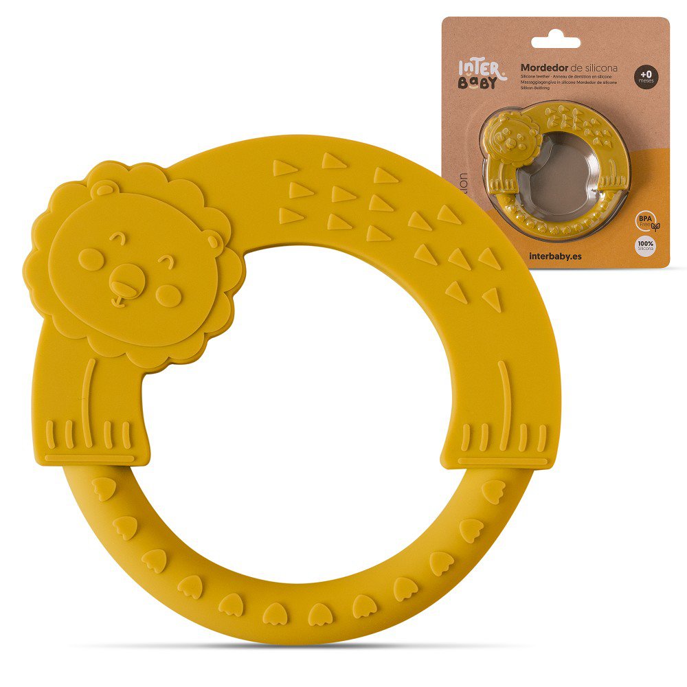 Silicone Teether - Ochère Jaune