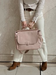 Sac de Grossesse MIREM By Nenina & Co Rose pâle + Cadeau Matelas à Langer